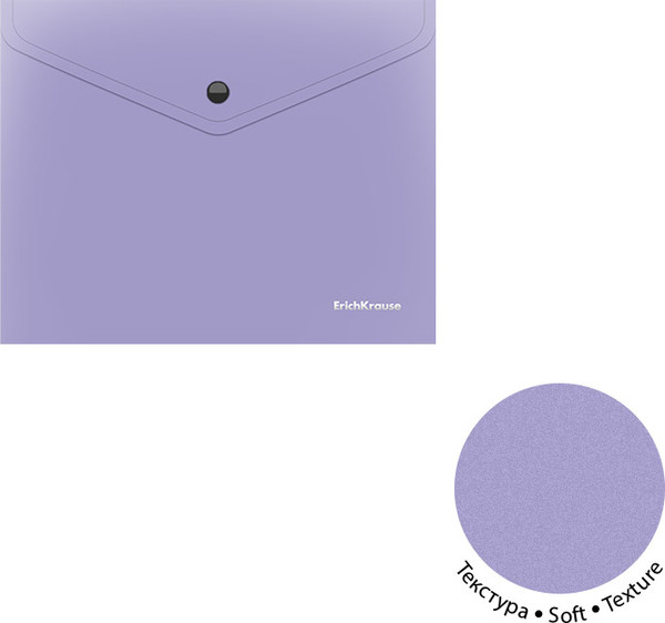 Изображение товара Папка-конверт Erich Krause Matt-Touch Manga / 61147 (в ассортименте)