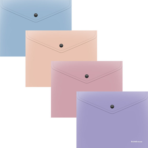 Изображение товара Папка-конверт Erich Krause Matt-Touch Manga / 61147 (в ассортименте)