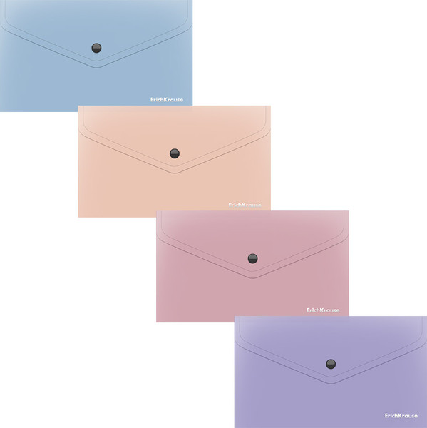 Изображение товара Папка-конверт Erich Krause Matt-Touch Manga / 61148 (в ассортименте)