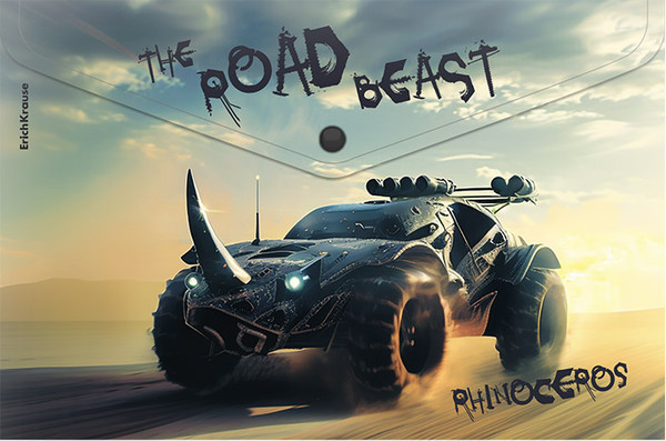 Изображение товара Папка-конверт Erich Krause Road Beast / 63510 (в ассортименте)