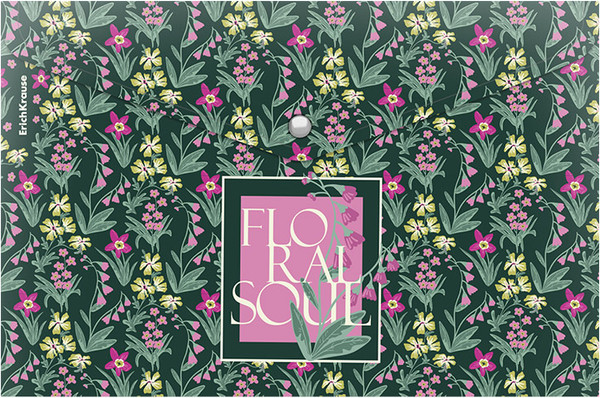 Изображение товара Папка-конверт Erich Krause Floral Soul / 63513 (в ассортименте)