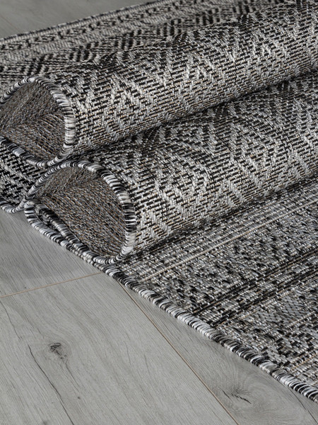 Изображение товара Циновка Merinos Kair S154-STAN-DARK-GRAY (1х2)