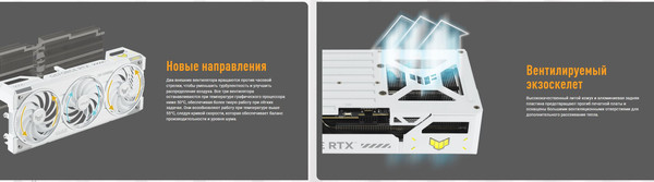 Изображение товара Видеокарта Asus TUF Gaming RTX 5070 Ti OC 16GB (TUF-RTX5070TI-O16G-WHITE-GAMING)