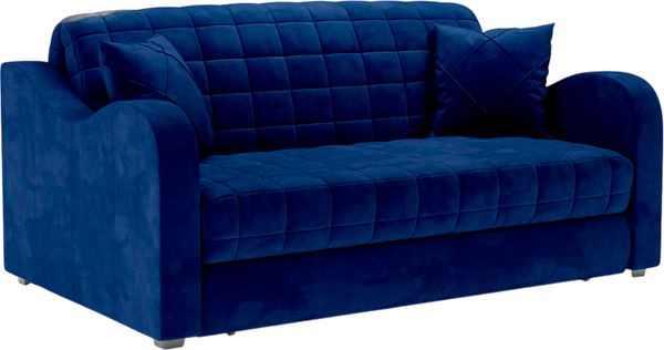 Изображение товара Диван Mebel-Ars Аккордеон Барон №4 НПБ 180x200 (Vivaldi синий)