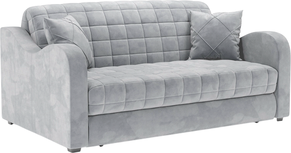 Изображение товара Диван Mebel-Ars Аккордеон Барон №4 ППУ 155x200 (Vivaldi светло-серый)