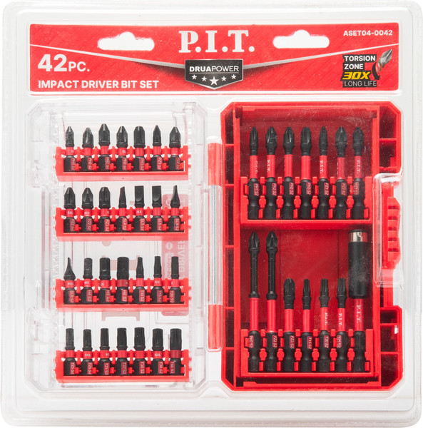 Изображение товара Набор бит P.I.T ASET04-0042 (42шт)