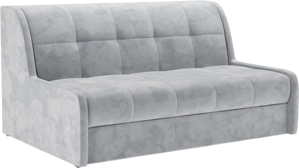 Изображение товара Диван Mebel-Ars Аккордеон Барон №6 ППУ 120x200 (Vivaldi светло-серый)