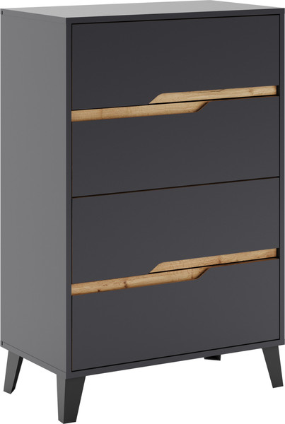 Изображение товара Комод Eligard Eyva 4S (графит)