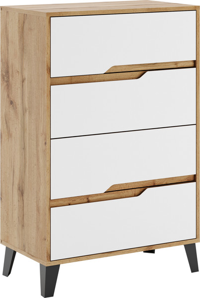 Изображение товара Комод Eligard Eyva 4S (дуб вотан/белый)