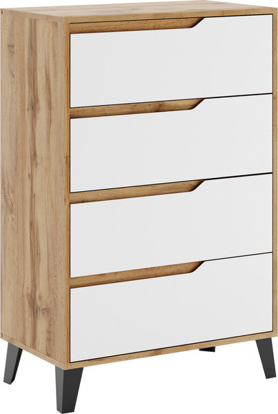 Изображение товара Комод Eligard Eyva 4S (дуб вотан/белый)