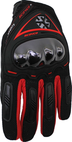 Изображение товара Мотоперчатки Scoyco МС44 Touch Screen Anti-Slip (L, черный/красный)
