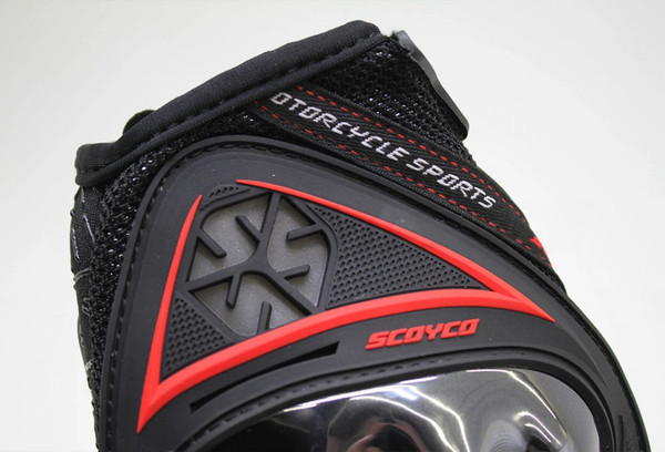 Изображение товара Мотоперчатки Scoyco МС44 Touch Screen Anti-Slip (L, черный/красный)