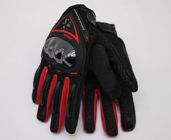 Изображение товара Мотоперчатки Scoyco МС44 Touch Screen Anti-Slip (L, черный/красный)