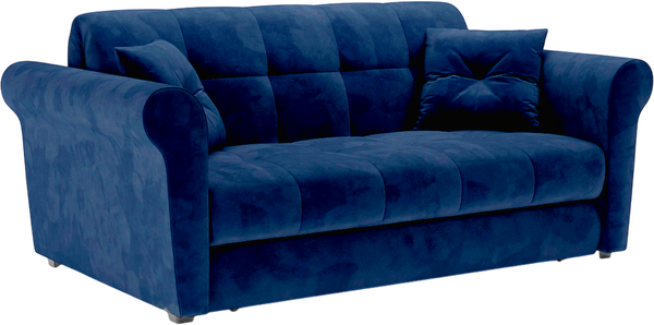 Изображение товара Диван Mebel-Ars Аккордеон Гранд ППУ 120x200 (Vivaldi синий)