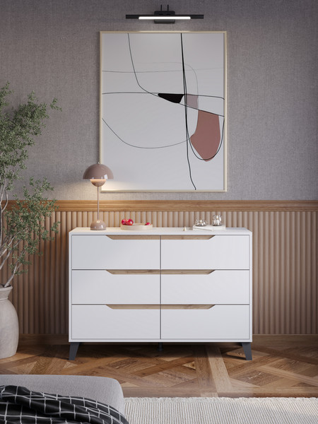 Изображение товара Комод Eligard Eyva 6S (белый)