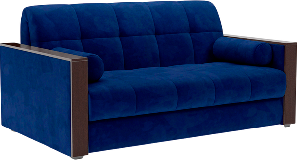 Изображение товара Диван Mebel-Ars Аккордеон Техас НПБ 120x200 (Vivaldi синий)