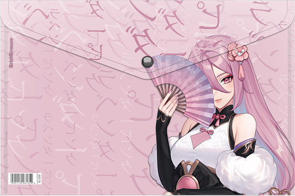 Изображение товара Папка-конверт Erich Krause Manga Girls / 61156 (в ассортименте)
