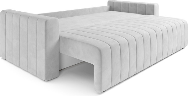 Изображение товара Диван Mebel-Ars Еврокнижка Лондон (Vivaldi светло-серый)