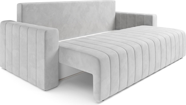 Изображение товара Диван Mebel-Ars Еврокнижка Лондон (Vivaldi светло-серый)