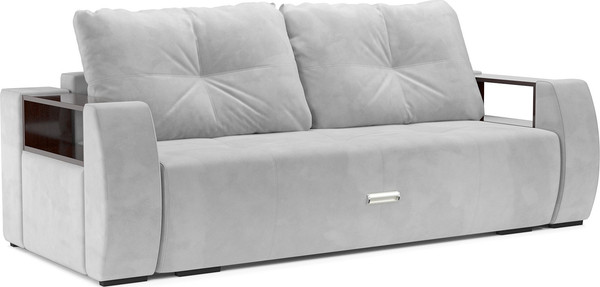 Изображение товара Диван Mebel-Ars Еврокнижка Мальтида (Vivaldi светло-серый)