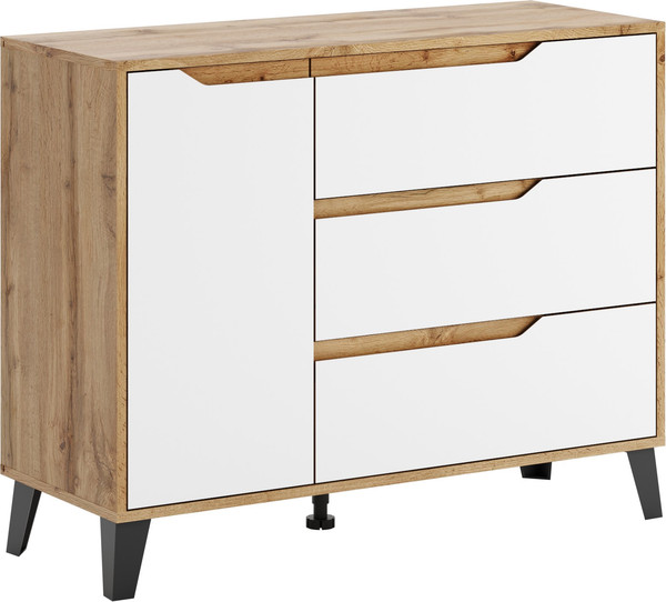 Изображение товара Тумба Eligard Eyva 1D3S (дуб вотан/белый)