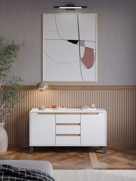 Изображение товара Тумба Eligard Eyva RTV 2D3S (белый)