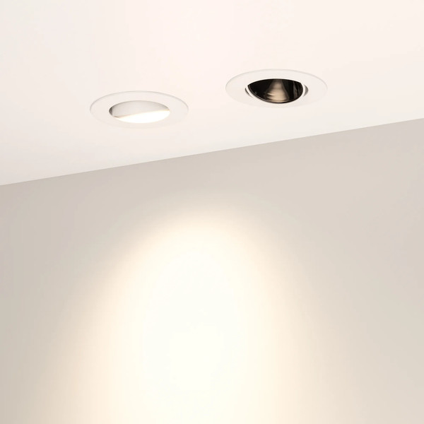 Изображение товара Точечный светильник Arlight LED MS-FORECAST-BUILT-TURN-R82-8W Warm3000 WH-WH / 037187