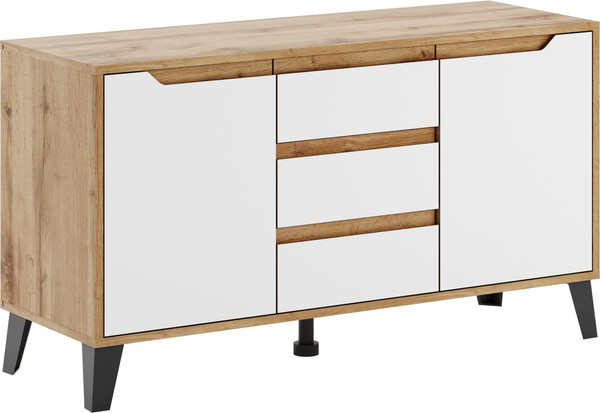 Изображение товара Тумба Eligard Eyva RTV 2D3S (дуб вотан/белый)