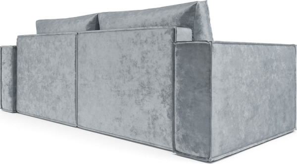 Изображение товара Диван Mebel-Ars Еврокнижка Эмби (велюр серый Plush OWV-11)