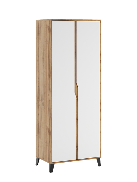 Изображение товара Шкаф Eligard  Eyva 2D  (дуб вотан/белый)