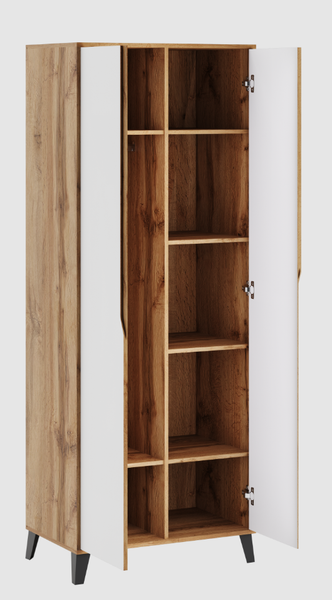 Изображение товара Шкаф Eligard  Eyva 2D  (дуб вотан/белый)