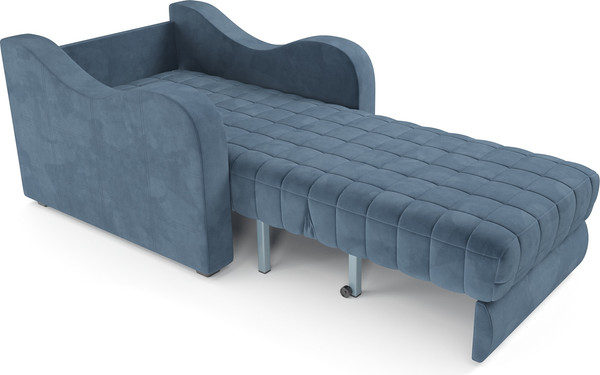 Изображение товара Кресло-кровать Mebel-Ars Барон №4 НПБ (Vivaldi синий)