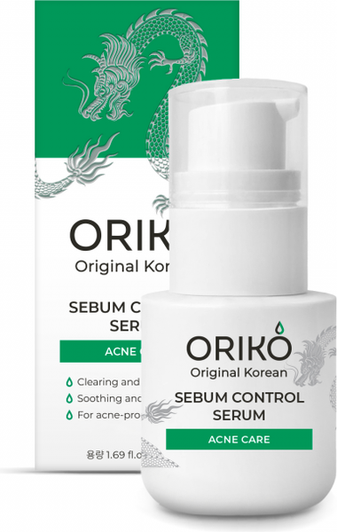 Изображение товара Сыворотка для лица Oriko Sebum Control Serum Acne Care (50мл)