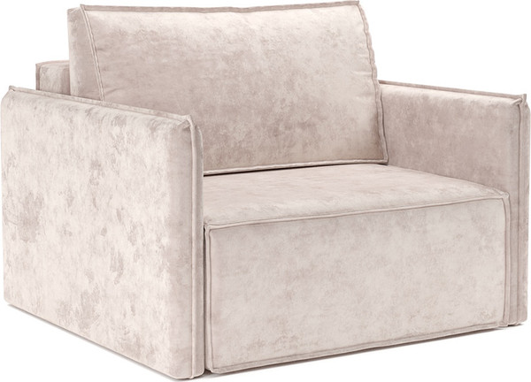Изображение товара Кресло-кровать Mebel-Ars Хайтон (велюр бежевый Plush OWV-33)