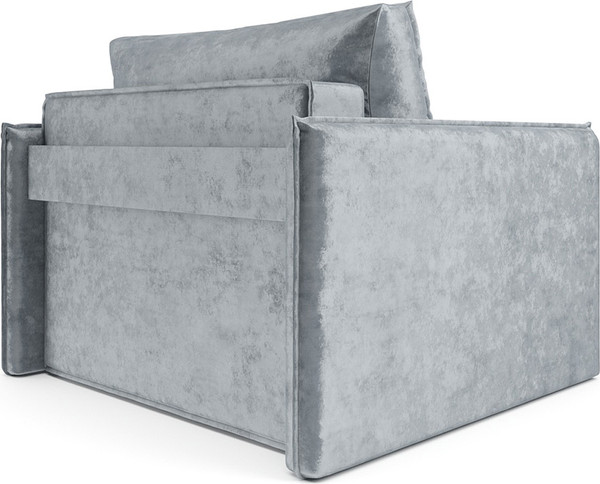 Изображение товара Кресло-кровать Mebel-Ars Хайтон (велюр серый Plush OWV-11)
