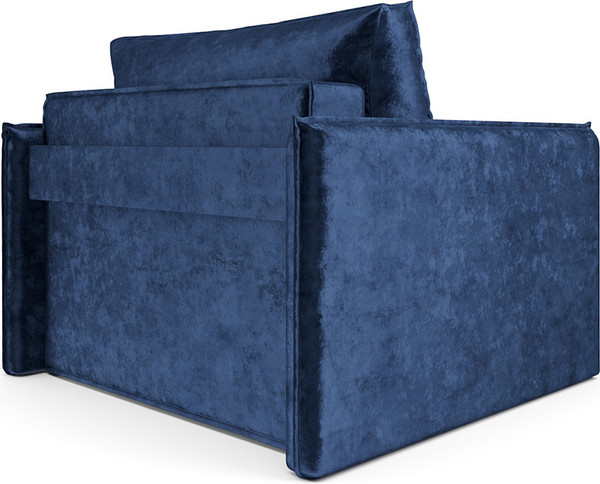 Изображение товара Кресло-кровать Mebel-Ars Хайтон (велюр синий Plush OWV-21)