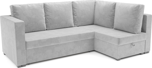 Изображение товара Диван угловой Mebel-Ars Мансберг (Vivaldi светло-серый)