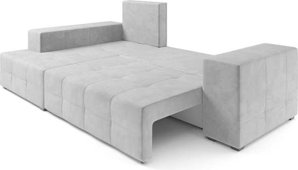 Изображение товара Диван угловой Mebel-Ars Монреаль левый (Vivaldi светло-серый)