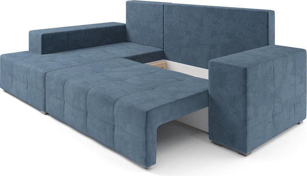 Изображение товара Диван угловой Mebel-Ars Монреаль левый (Vivaldi синий)