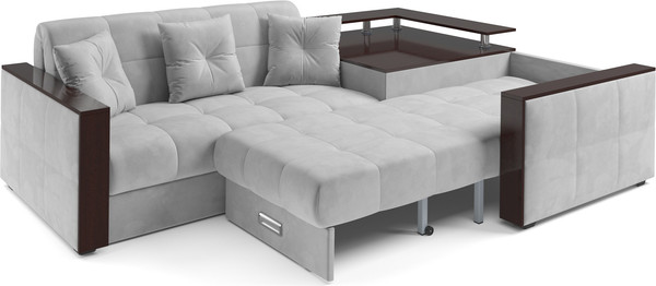 Изображение товара Диван угловой Mebel-Ars Прага (Vivaldi светло-серый)