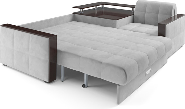 Изображение товара Диван угловой Mebel-Ars Прага (Vivaldi светло-серый)