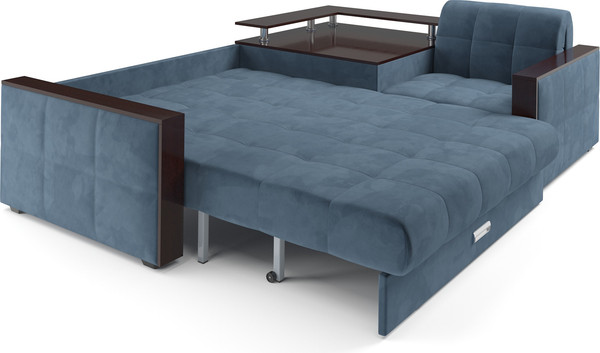 Изображение товара Диван угловой Mebel-Ars Прага НПБ (Vivaldi синий)