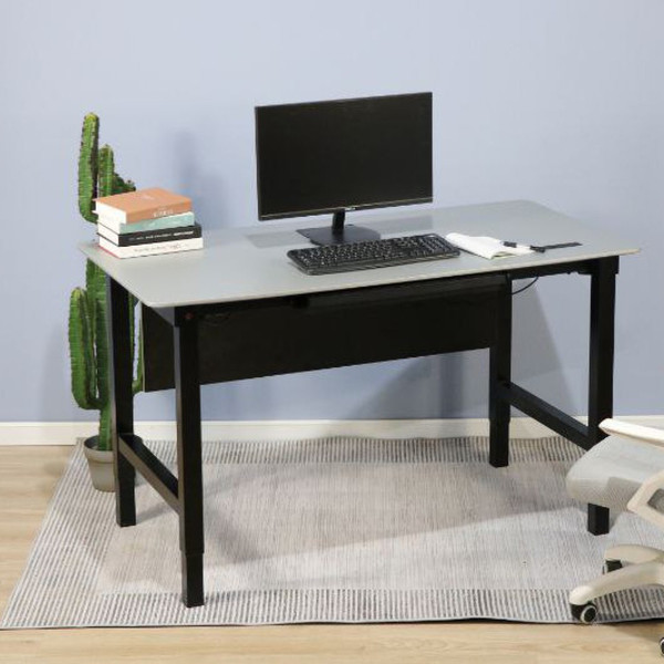 Изображение товара Подстолье Fit Focus с эл. приводом двухмоторный 2-х ступенчатый / Waltz F4-IHG-BL (черный)