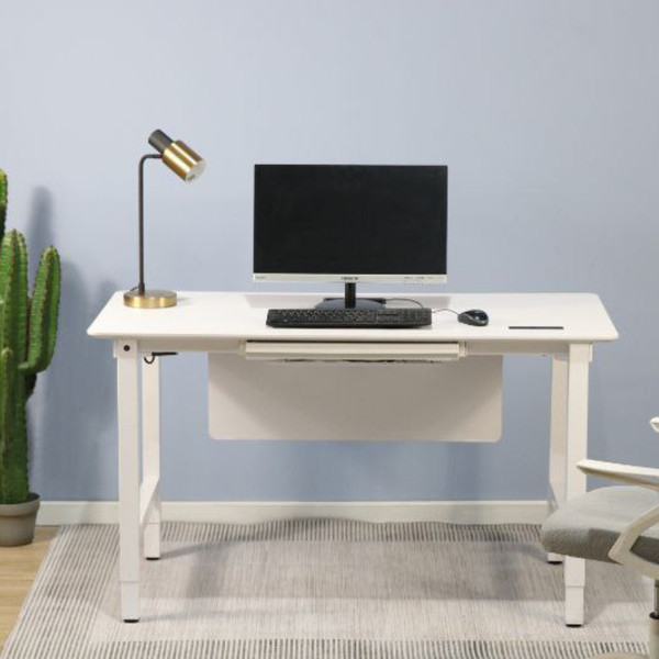 Изображение товара Подстолье Fit Focus с эл. приводом двухмоторный 2-х ступенчатый / Waltz F4-IHG-WH (белый)