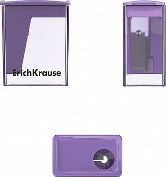 Изображение товара Точилка Erich Krause City Mini Pastel с контейнером / 61277 (в ассортименте)