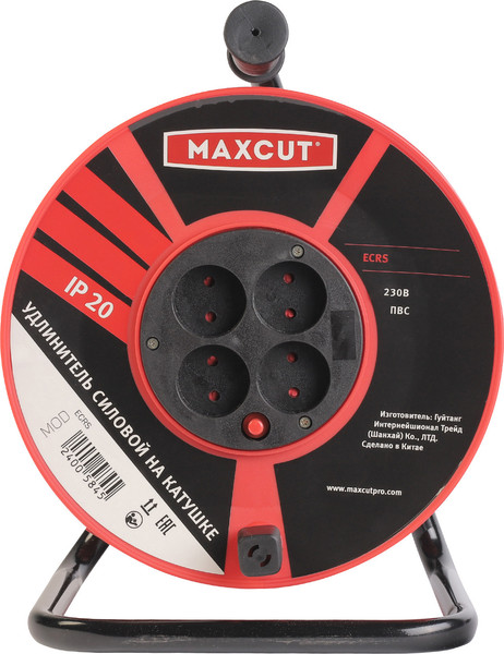 Изображение товара Удлинитель на катушке Maxcut ECRS 210-20 (20м)