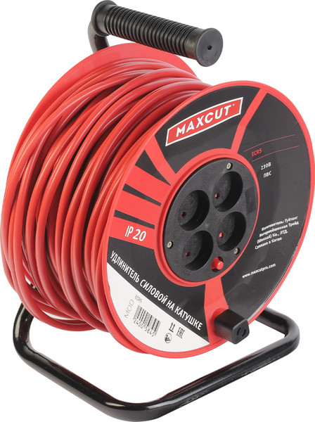 Изображение товара Удлинитель на катушке Maxcut ECRS 210-50 (50м)