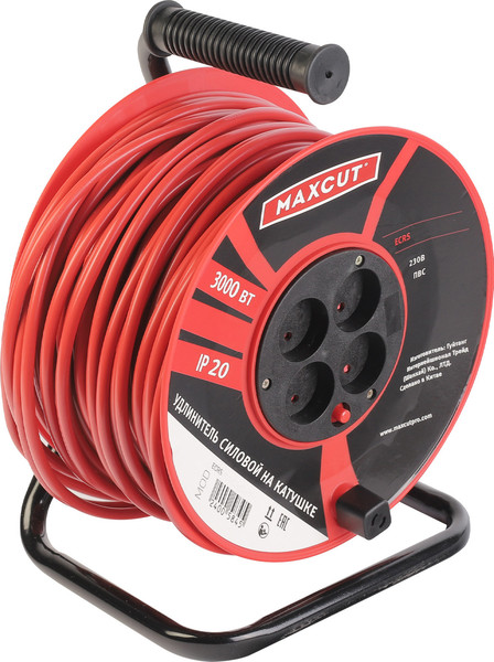 Изображение товара Удлинитель на катушке Maxcut ECRS 215-50 (50м)