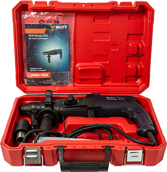 Изображение товара Перфоратор Watt WBH-1150 (5.011.528.00)