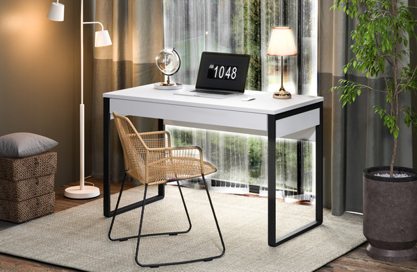 Изображение товара Письменный стол Involux Sale 212S001 (белый/металл черный)